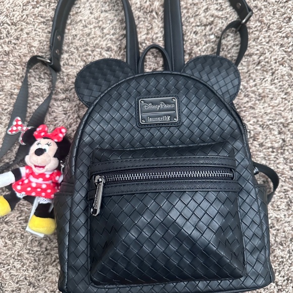Disney black woven backpack - Picture 3 of 3